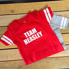 Load image into Gallery viewer, Custom Football Jersey Onesie