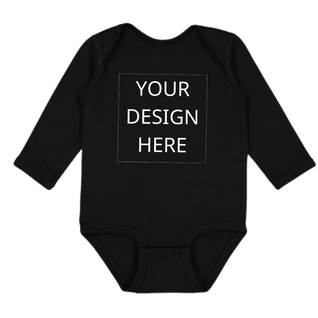 Custom Infant Long Sleeve Bodysuit