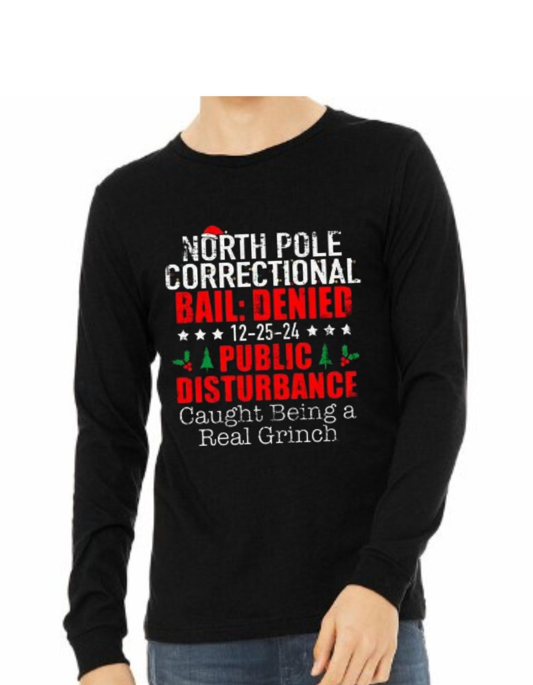 Custom North Pole Correctional Facility Tee (Adult)