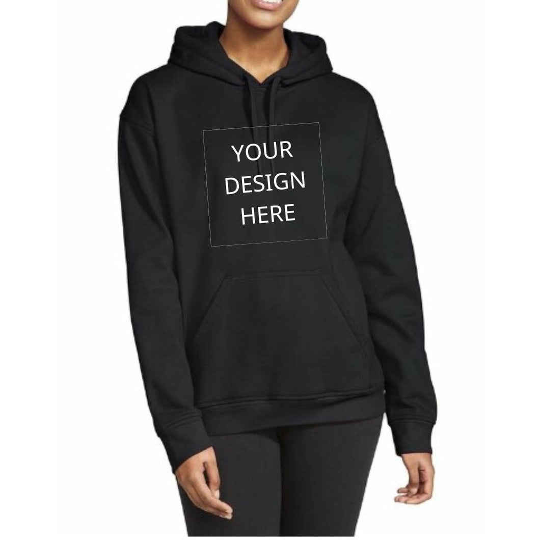 Custom Fleece-Lined Adult Hoodie