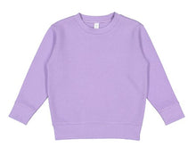 Load image into Gallery viewer, Custom Toddler Fleece-Lined Crewneck Sweatshirt
