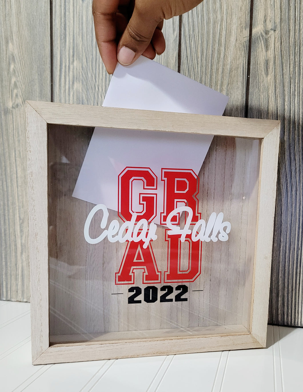 Custom Grad Card Box