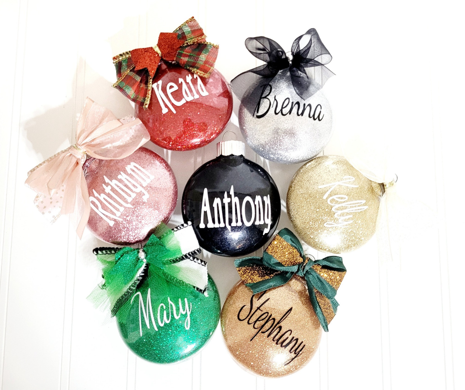 Personalized Name Ornament