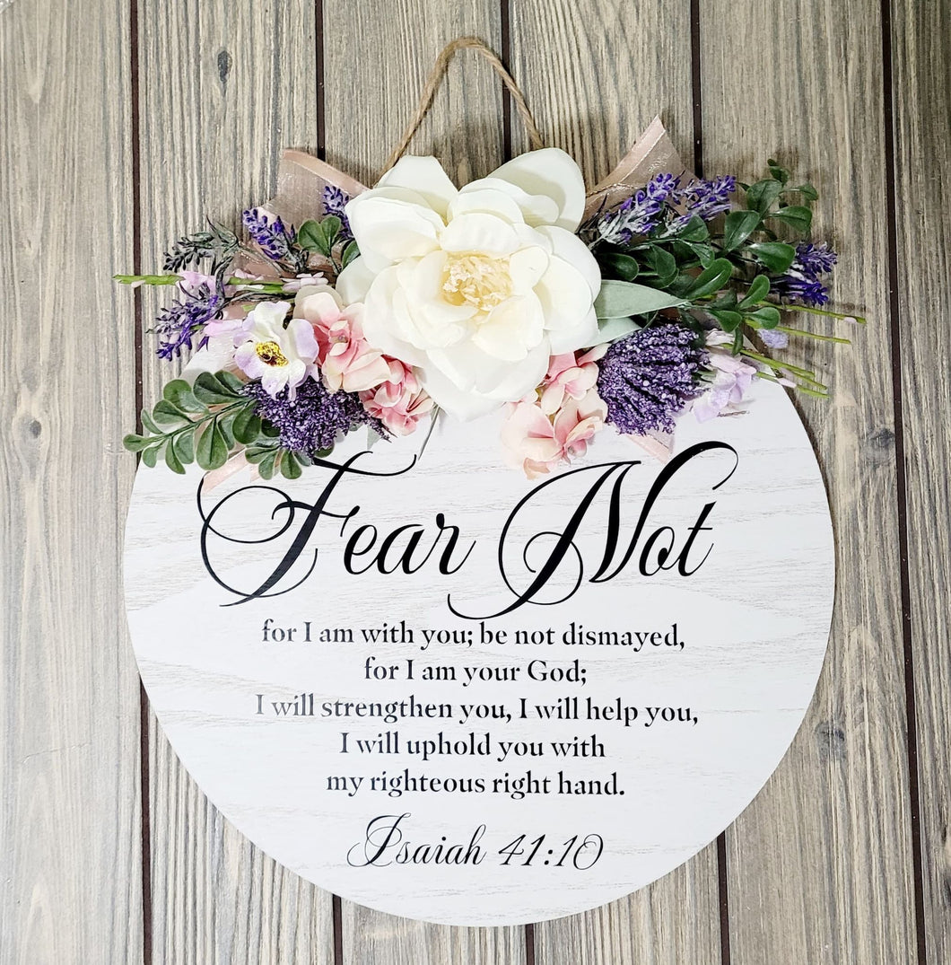 Custom Wooden Door Hanger